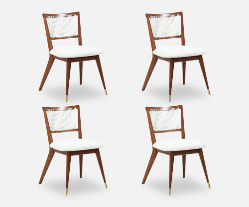 Mid-Century Dining Chairs by John Keal for Brown Saltman