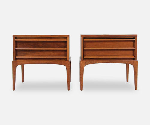 Mid-Century Modern "Rhythm" Night Stands by Lane 2