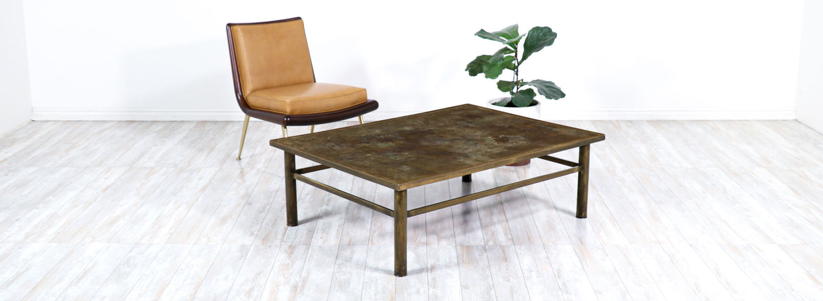 Philip & Kelvin LaVerne “Classical” Bronze Coffee Table 
