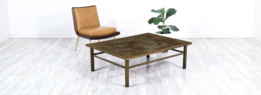 Philip & Kelvin LaVerne “Classical” Bronze Coffee Table 
