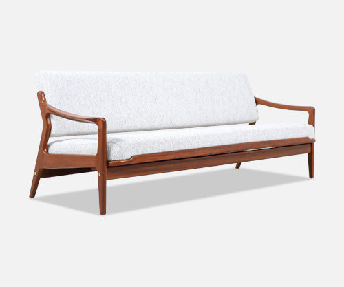 Arne Wahl Iversen Teak Convertible Daybed Sofa for Komfort 
