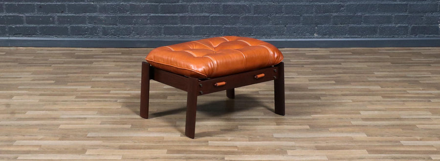 Brazilian Leather Stool MP-41 Series by Percival Lafer