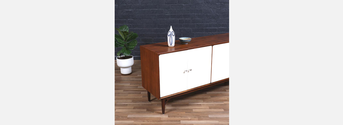 Greta M. Grossman Two-Toned Lacquered Credenza for Glenn of California