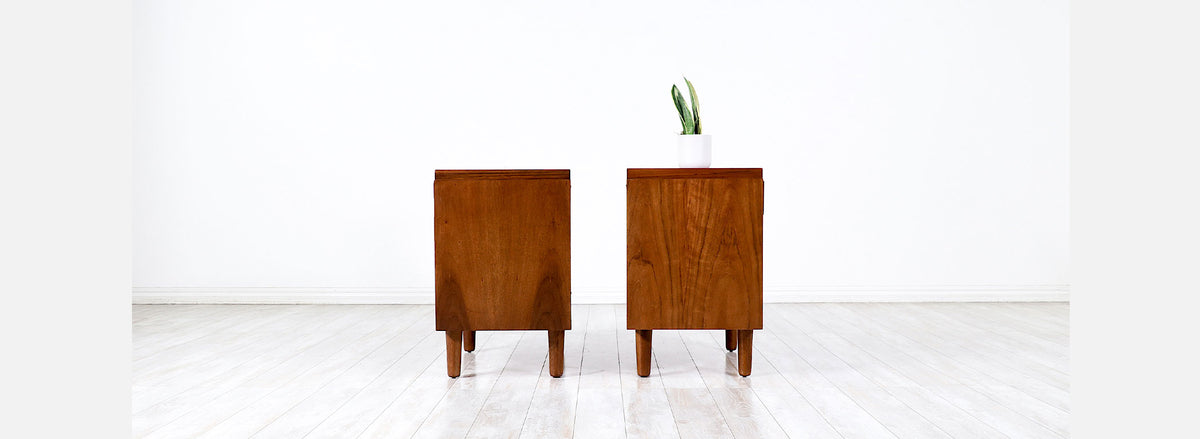 Mid-Century Modern "Stacatto" Night Stands by Lane 