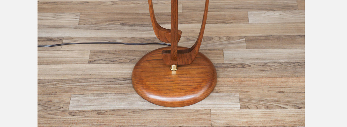 Mid-century Modern Floor Lamp for Roller Lamp Co