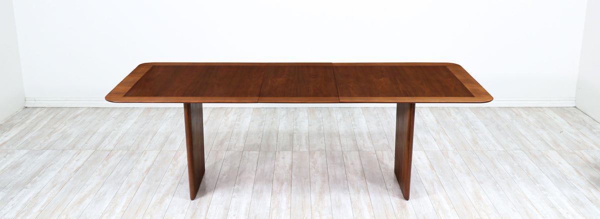 T.H. Robsjohn-Gibbings Model-4800 Expanding Dining Table for Widdicomb