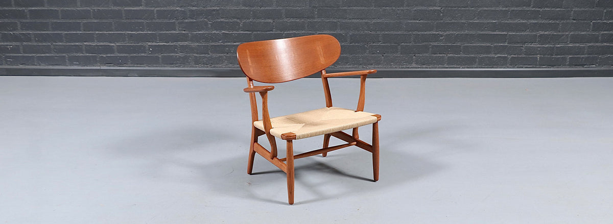 Hans J. Wegner CH-22 Lounge Chair for Carl Hansen & Søn