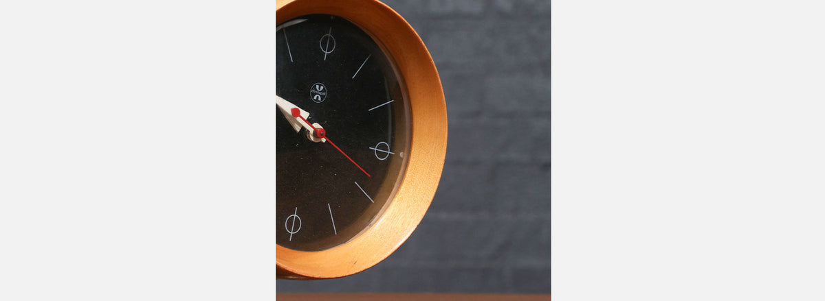 George Nelson Chronopak Desk Clock for Howard Miller