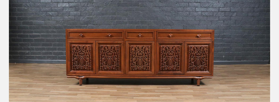 Maurice Bailey Credenza w/ Redwood Front Door Panels for Monteverdi-Young