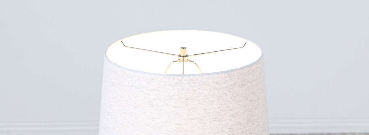 Mid-Century Modern Italian Marble Table Lamp by Laurel