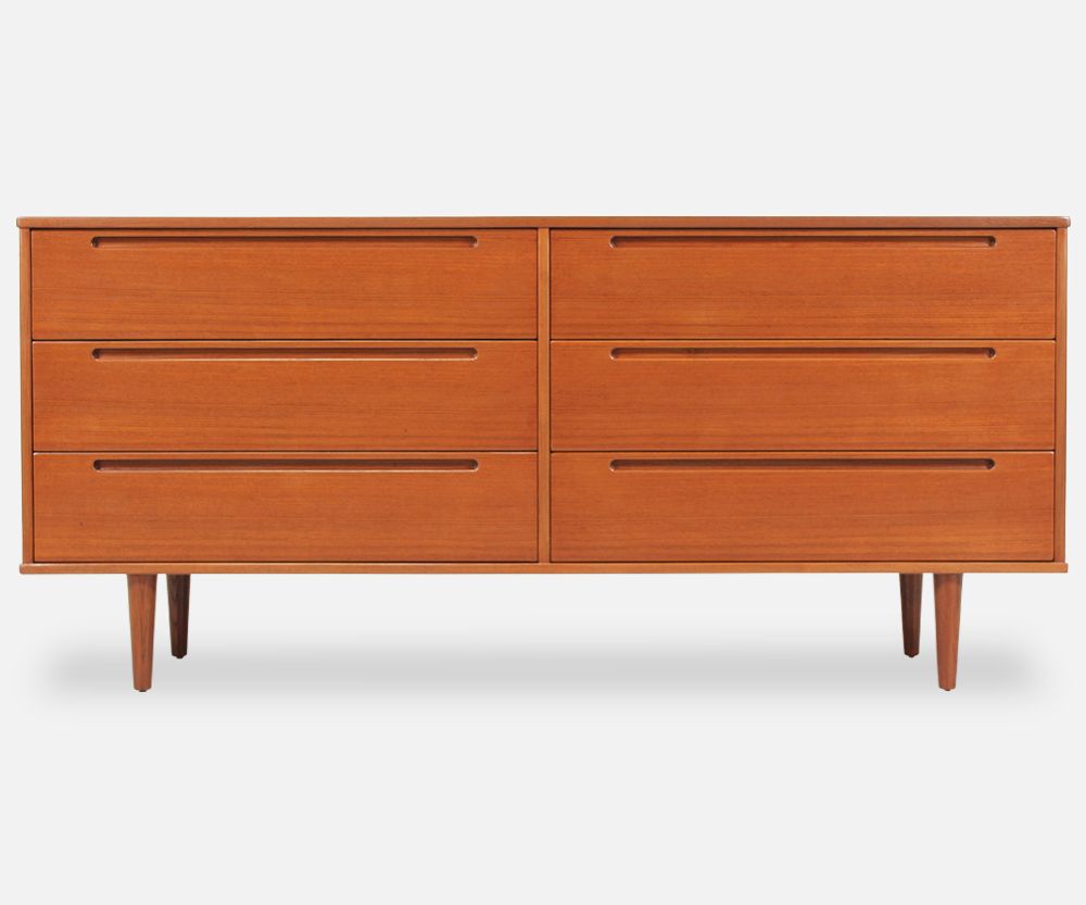 Nils Jönsson Teak Dresser for HJN Møbler