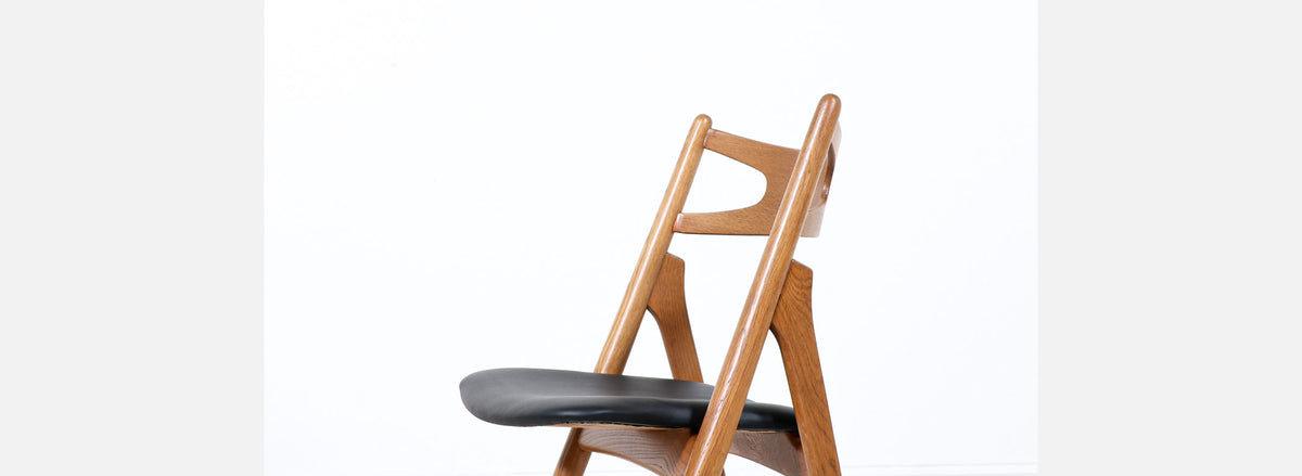 Hans J. Wegner "Sawbuck" CH-29 Desk Chair for Carl Hansen & Søn