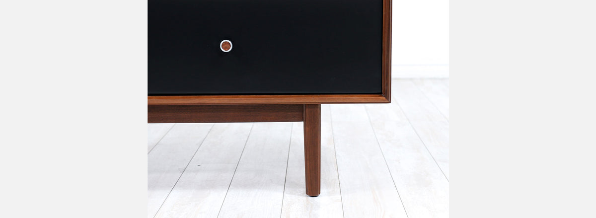 Milo Baughman Two-Tone Lacquered Dresser for Glenn of California