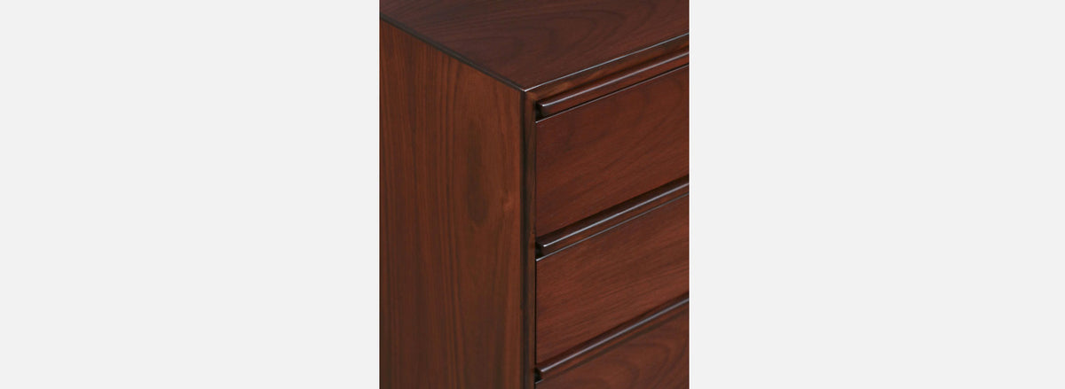 Scandinavian Modern Rosewood Dresser by Westnofa Furniture