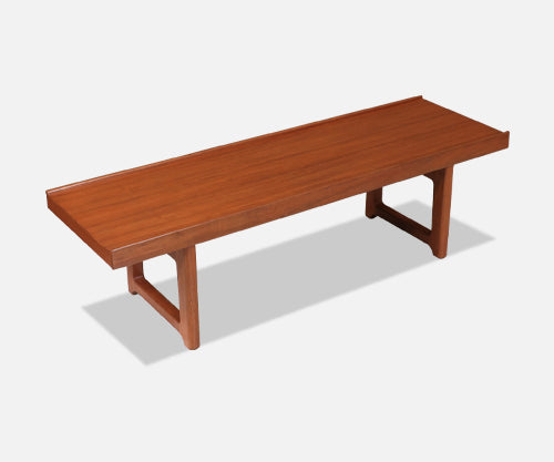 Torbjorn Afdal "Krobo" Teak Bench / Coffee Table for Bruksbo
