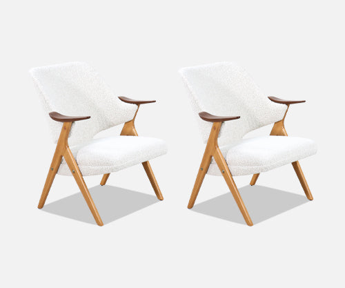 Rolf Rastad & Adolf Relling Lounge Chairs for Hjellegjerde