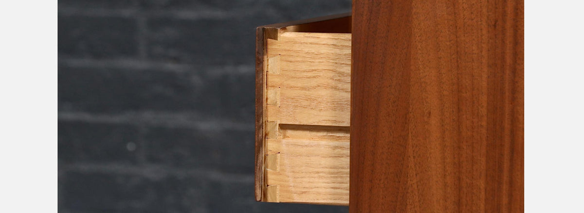 Greta M. Grossman Walnut Writing Desk for Glenn of California
