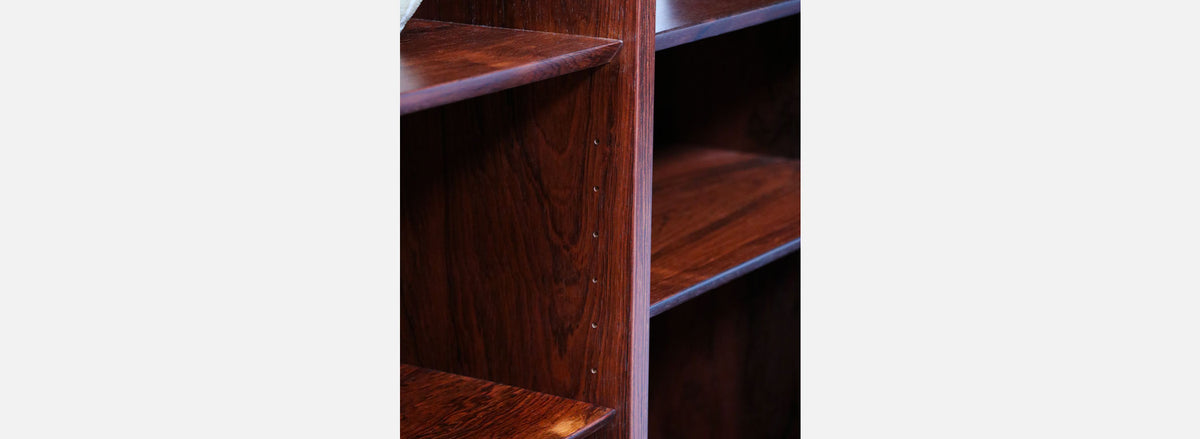 Danish Modern Rosewood Bookshelf by Carlo Jensen for Hundevad & Co.
