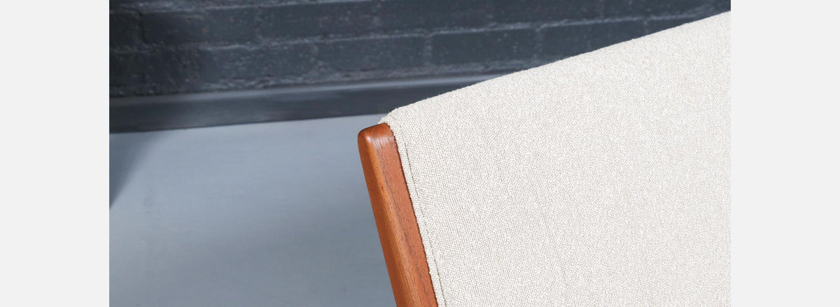 Early Hans J. Wegner JH-555 Teak Sofa for Johannes Hansen
