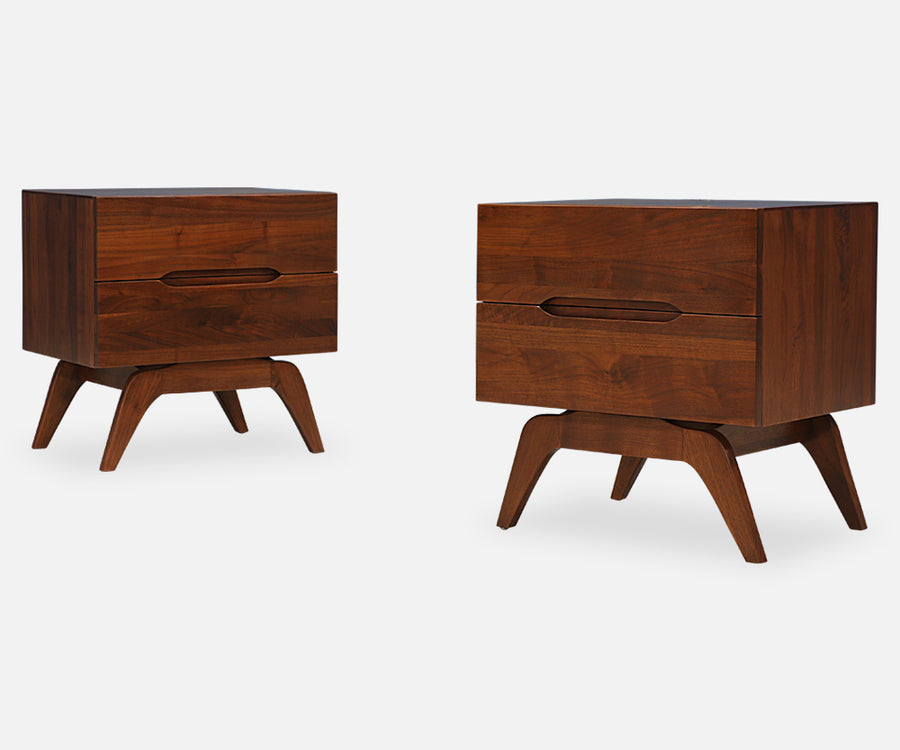 Pair of Vladimir Kagan Style Night Stands