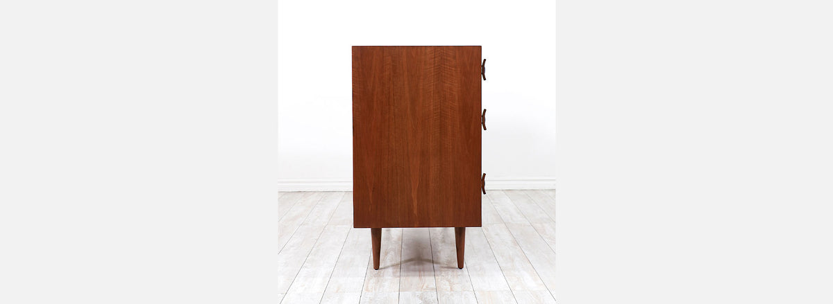 California Modern 6-Drawer Dresser by Stanley Young 