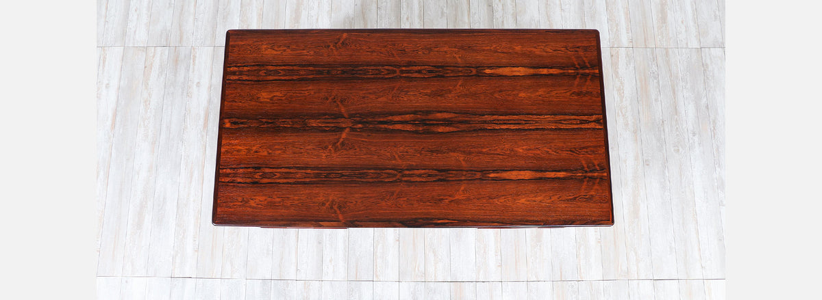 Gunni Omann Model-75 Floating Top Rosewood Desk for Omann Jun