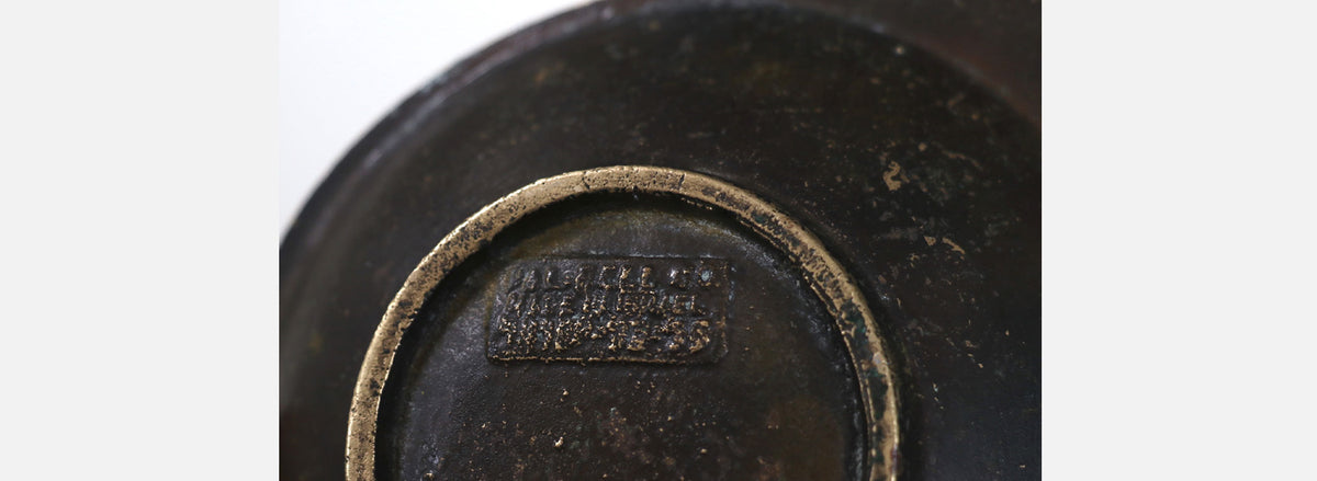 Maurice Ascalon Bronze Shell Ashtray for Pal-Bell