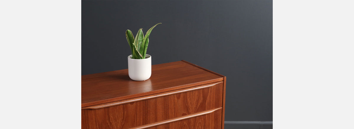 Mid-Century Danish Modern 8-Drawer Teak Dresser
