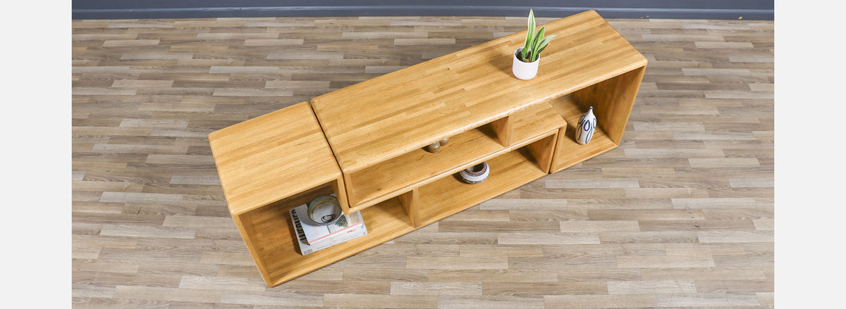Mid-Century Modern Modular Credenza / Bookshelves System