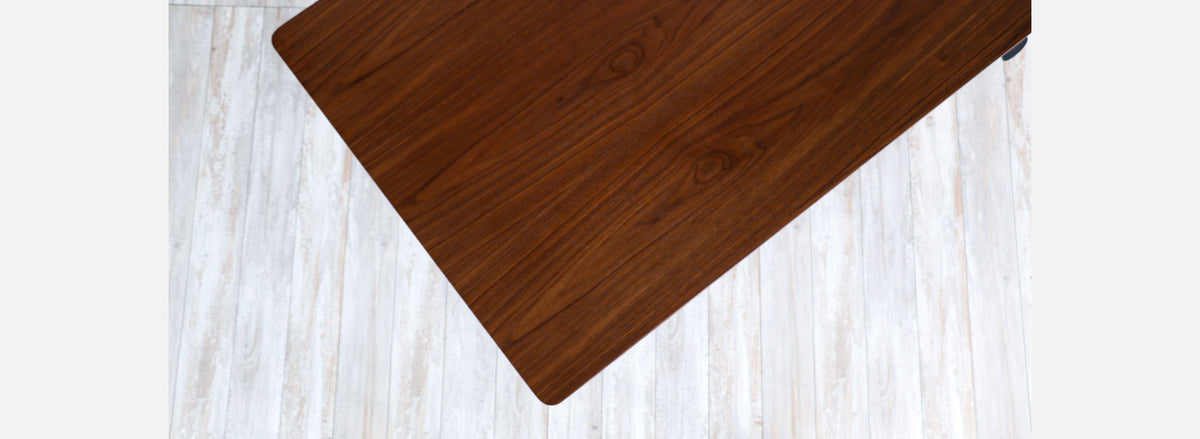 Finn Juhl Executive Walnut Desk with Caning for Baker Furniture