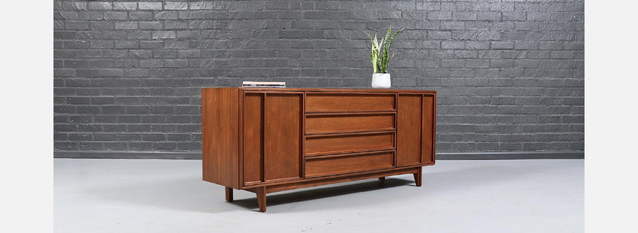 Californian Modern Credenza by John Keal for Brown Saltman