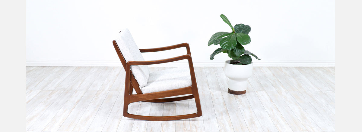 Ole Wanscher Model FD-120 Rocking Chair for France & Søn