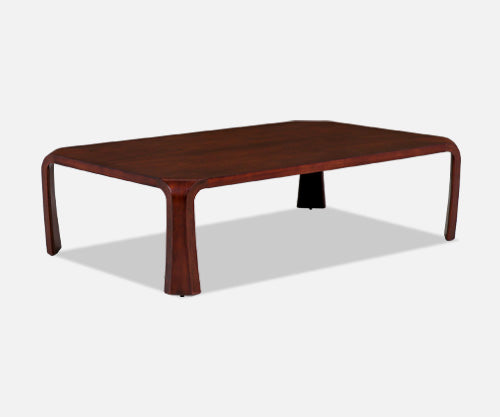 Saburo Inui Brazilian Rosewood Coffee Table for Tendo Mokko 