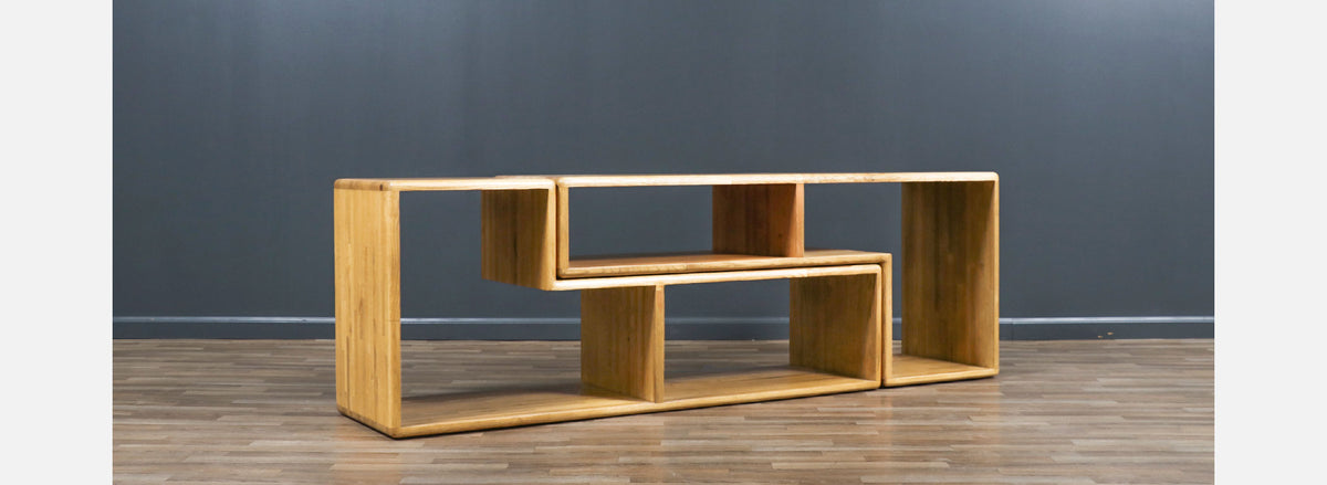 Mid-Century Modern Modular Credenza / Bookshelves System