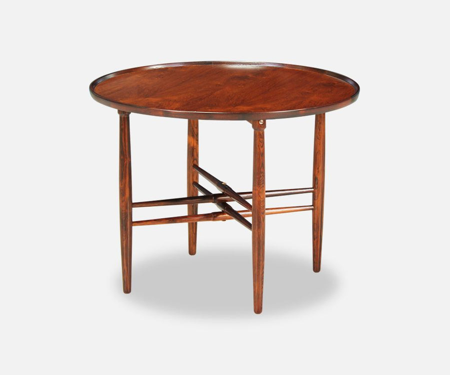 Poul Hundevad Rosewood Side Table for Vamdrup Stolefabrik