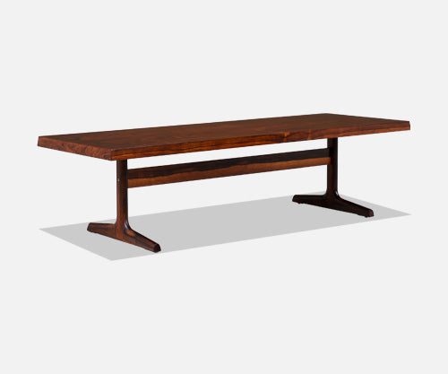 Danish Modern Rosewood Coffee Table by Dansk Design