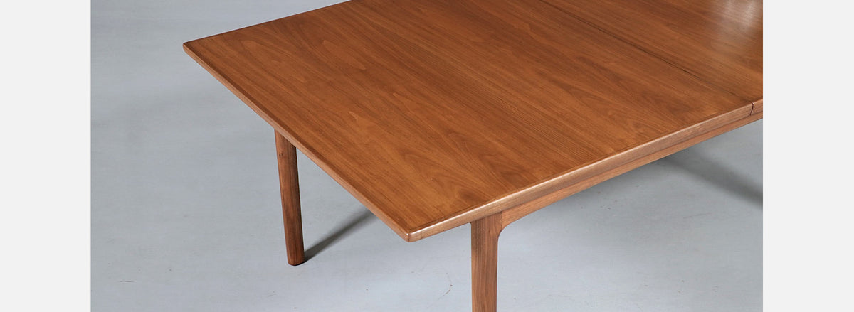 Folke Ohlsson Model-452 Expanding Walnut Dining Table for Dux