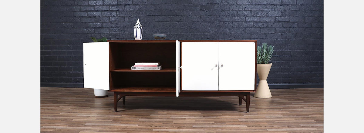 Greta M. Grossman Two-Toned Lacquered Credenza for Glenn of California