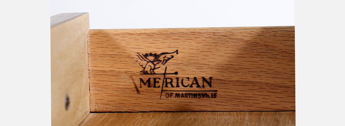 American of Martinsville Night Stands with Magazine Shelves
