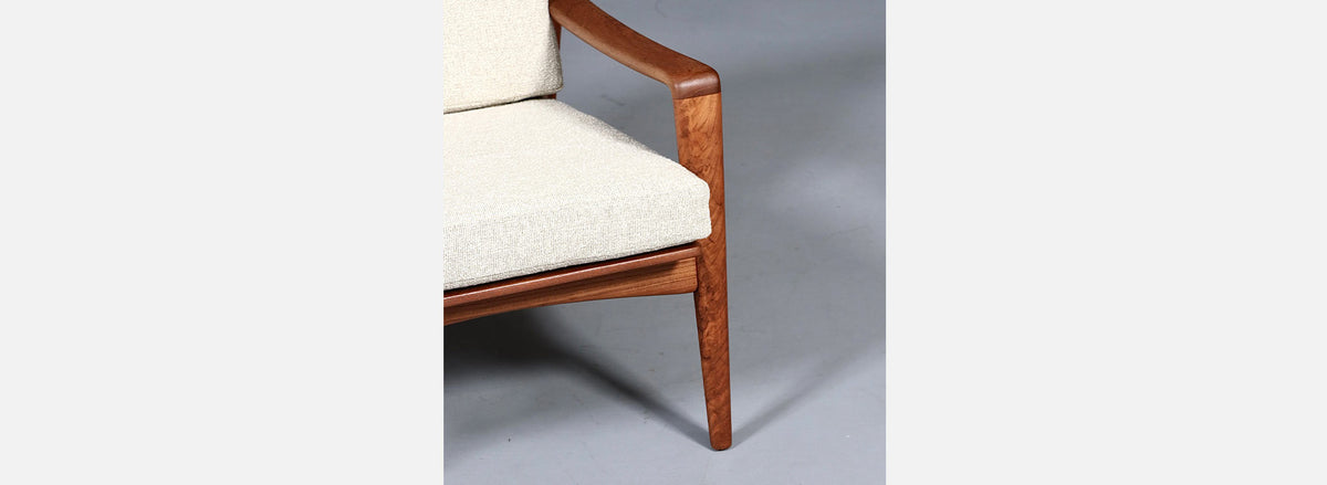 Arne Wahl Iversen Teak Lounge Chair for Komfort