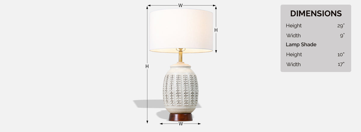 California Modern Glazed Ceramic Table Lamp by Bob Kinzie
