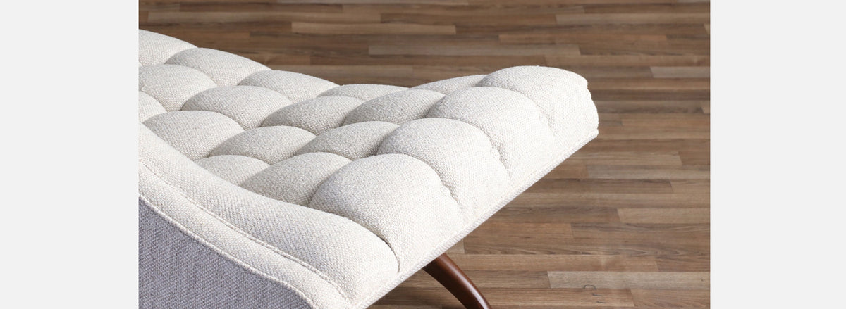 Adrian Pearsall "Gondola" Biscuit-Tufted Sofa for Craft Associates