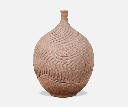 Mid-Century Modern Ceramic Stoneware Vase