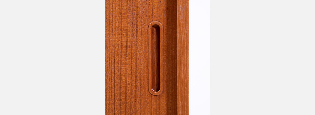 Danish Modern Teak Credenza by Carlo Jensen for Hundevad