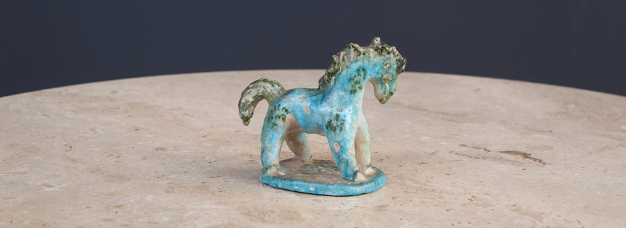 Guido Gambone Ceramic Horse Sculpture