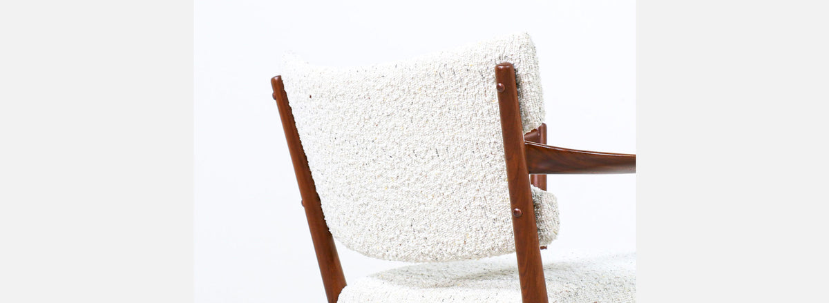 Norwegian Modern "Kaminstolen" Teak Lounge Chairs by Fredrik Kayser & Adolf Relling