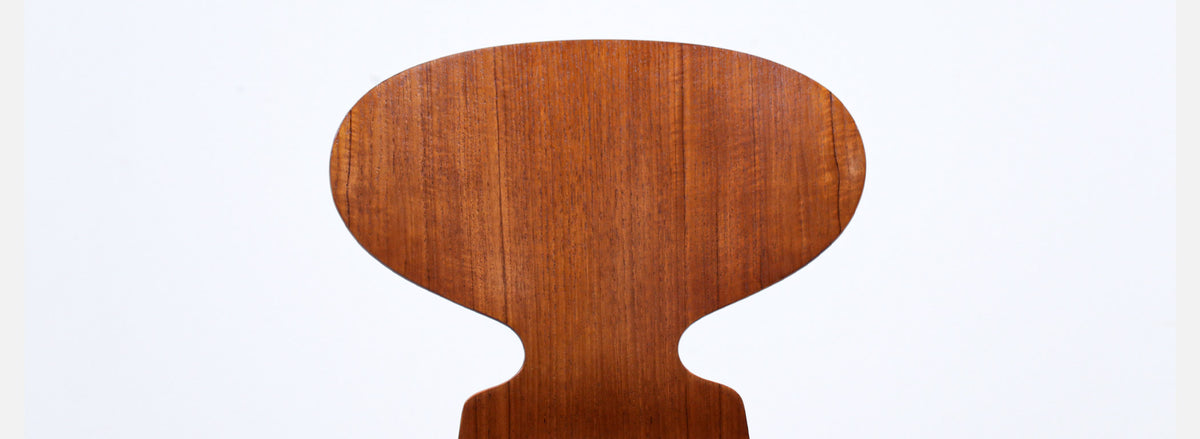 Arne Jacobsen "Ant" Model-3100 Teak Chairs for Fritz Hansen