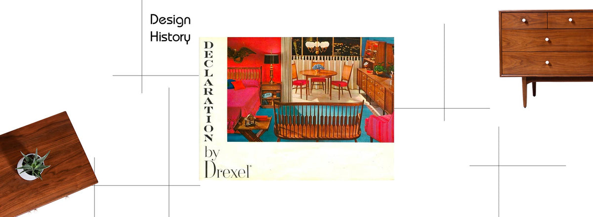 Kipp Stewart & Stewart McDougall ”Declaration” Walnut Dresser for Drexel