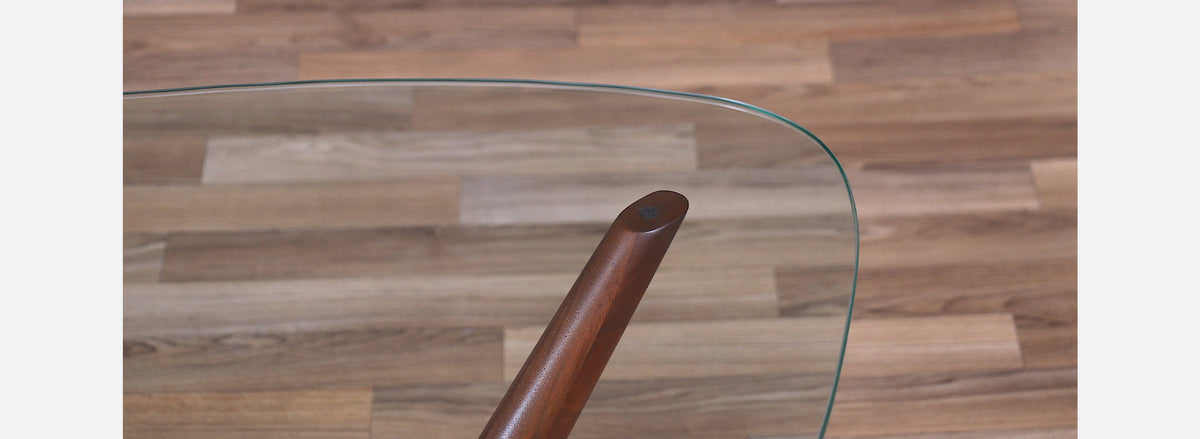 Adrian Pearsall "Jax" Sculpted Walnut Side Table