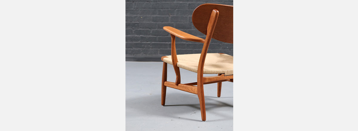 Hans J. Wegner CH-22 Lounge Chair for Carl Hansen & Søn